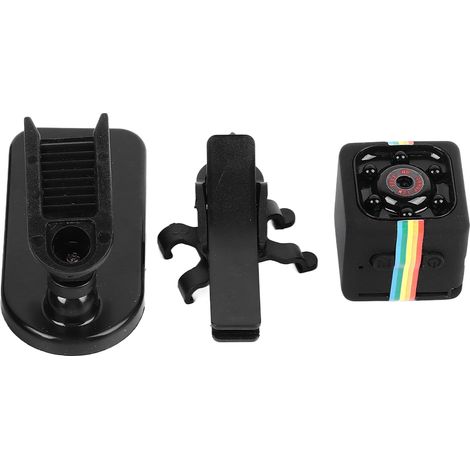 Mini caméra 1080p étanche avec vision nocturne, portable, pour la sécurité de votre domicile, vos voyages et vos activités sportives en extérieur.