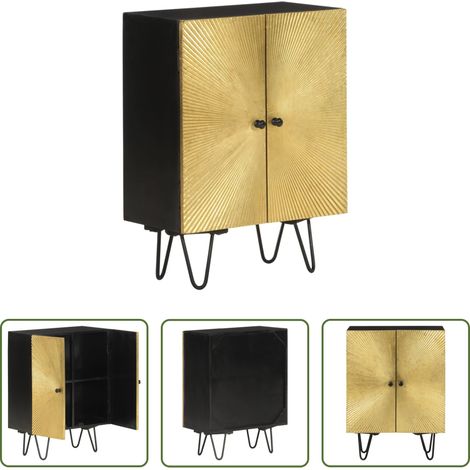 vidaXL Meuble de cuisine - Buffet 55x30x75 cm bois massif de manguier (1/5)