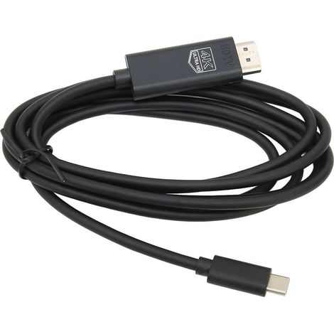 Câble Adaptateur USB-C vers HDMI 4K Sans Délai Compatible avec Téléphones et Télévisions (1/5)