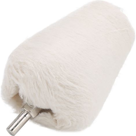 Disque de polissage conique blanc pour perceuse, accessoire de ponçage 65mm