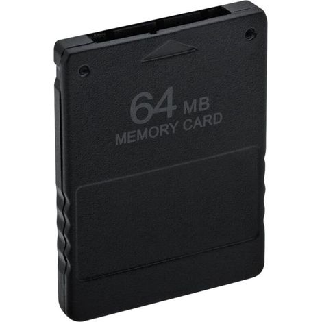 Carte Mémoire de Jeu Haute Vitesse 64MB pour Sauvegarde sur Console PS2 (1/5)