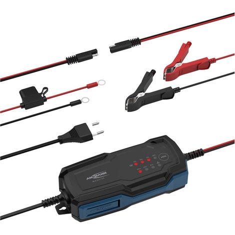 Ansmann BC 6-12V / 2 A 1001-0143 Caricatore, Caricabatterie da officina, Monitoraggio batteria 6 V, 12 V 2 A (1/5)