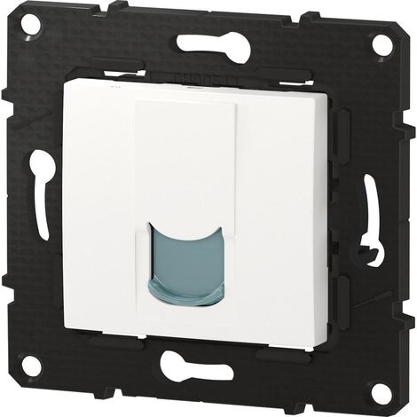 Legrand - Prise RJ45 multimédia catégorie6 FTP Altège - Finition Neige