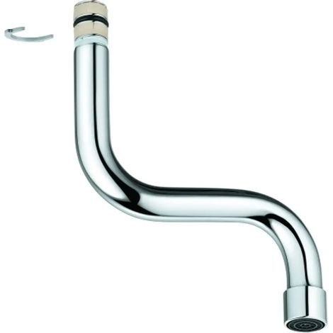 GROHE Caño en S 13385 cromo, 13385000