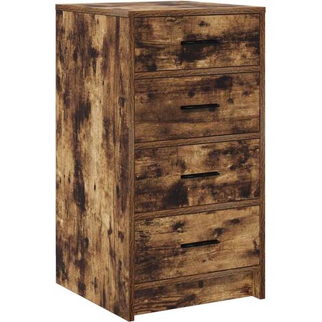 Maison Exclusive - Vitrina Roble ahumado 40 x 41 x 75 cm Madera c (1/5)