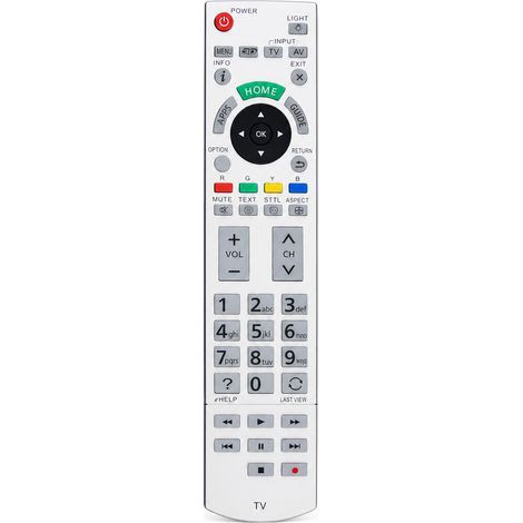 Mando a distancia de TV compatible con Panasonic N2QAYB000928 (1/5)
