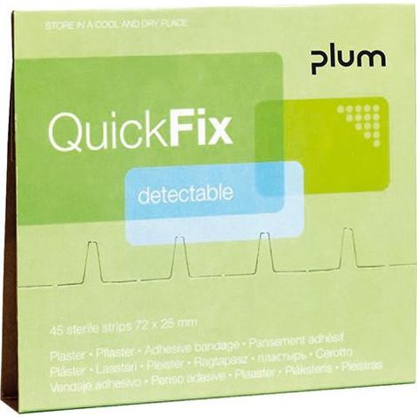 RECARGA QuickFIX con 45 apósitos. Azul