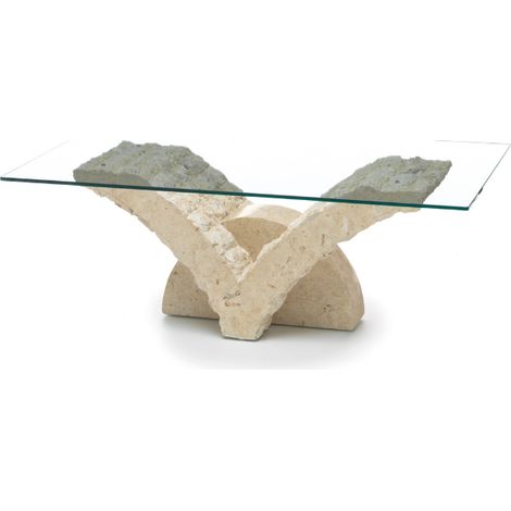 Vigor, Tavolino da salotto Beige (70cm X 120cm H. 40cm) Duzzle (1/5)
