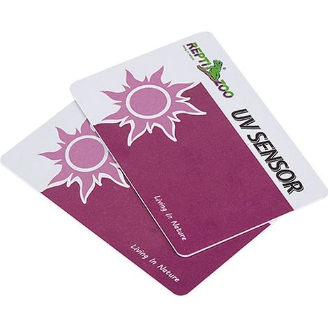 Scheda di test per la misurazione delle radiazioni UVB per lampade a incandescenza (2 pezzi) (1/4)