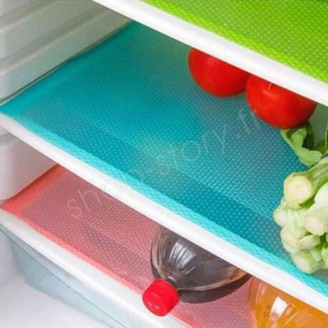 3er-Set antibakterielle Frischematten für Kühlschrank Kühlschrank (1/4)
