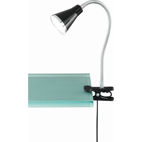 Sobremesa Led 3,8W Con Pinza Negro Arras Trio Lighting (1/2)