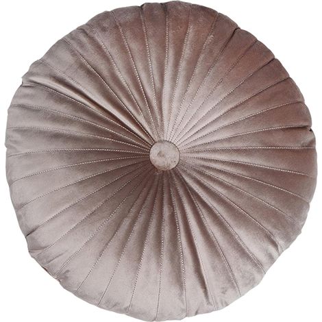 Tapis de sol rond en peluche citrouille, tatami épaissi en peluche, tapis de chaise de bureau (kaki) (1/5)