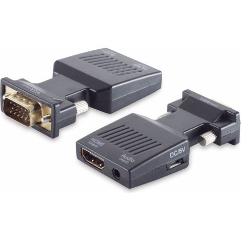 Adaptateur S-IMPULS VGA, connecteur VGA à port HDMI, 1080p