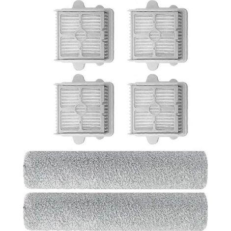 Confezione da 6 filtri a spazzola morbida per Roborock F25 / F25 ACE / F25 LT / F25 RT / F25 ACE Combo / F25 Combo / F25 ALT (1/5)