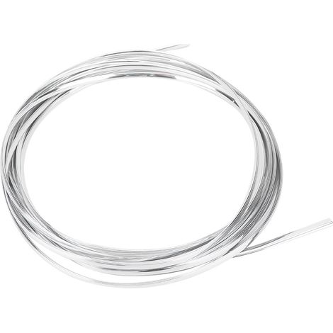 Ruban garniture décorative chrome 6 m PVC souple bord portière coffre véhicule pare-rayures universel (1/5)