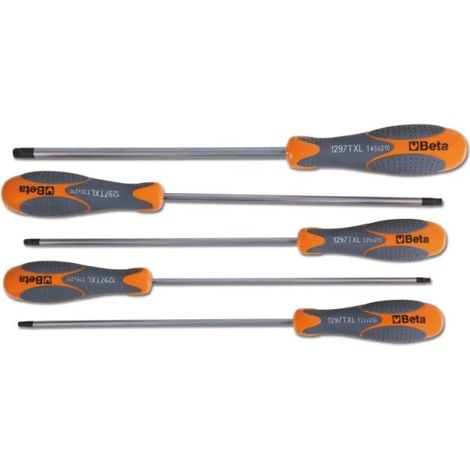 Beta 1297TX/L-S5 Serie giraviti Beta Max impronta Torx pz 5