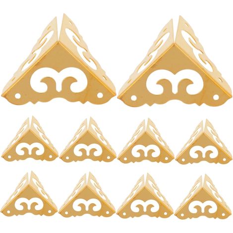 10 protège-coins décoratifs, pour menuiserie et quincaillerie (1/5)