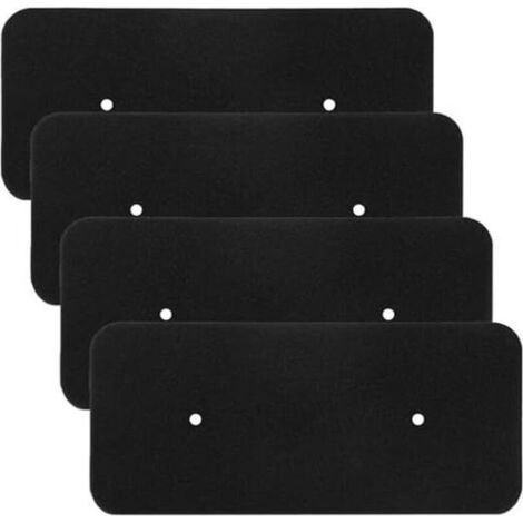 4 pièces Filtre en mousse pour sèche-linge, Hoover Candy 40006731 Filtre pour sèche-linge, Filtre en mousse pour sèche-linge à pompe à chaleur 275 × 125 × 10 mm (1/5)