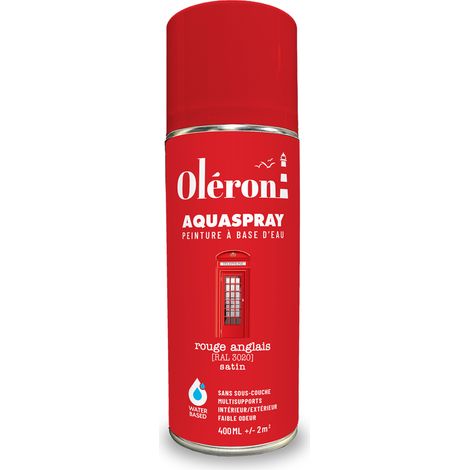 Aerosol Technima Aquaspray Oléron Rot Englisch Satin 400ml - Technima