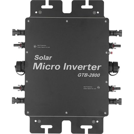 2800W MPPT Solar Grid-Tied Inverter Power Micro with WiFi Control, IP65 Waterproof (1/5)