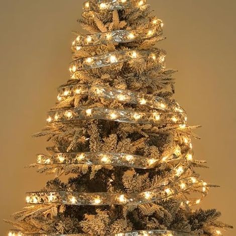 Lumières de Ruban de Noël, Guirlandes Lumineuses pour Arbre de (1/5)