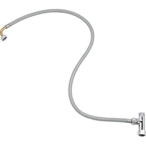 GROHE Set di collegamento 14074 per sedile WC con bidet Bau Keramik cromo, 14074000 (1/2)