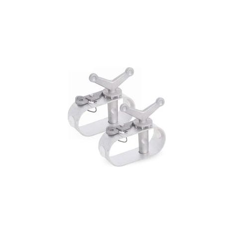 Lot de 2 tendeurs pour bâche de piscine tendeurs de bâche accessoires d'hiver fixation de bâches de piscine (1/5)