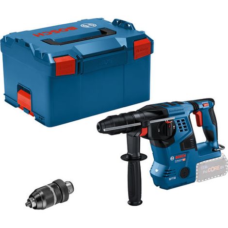 18V GBH 18V-28 CF Meißelbohrer - BOSCH - Ohne Akku und Ladegerät - L-BOXX - 611921001