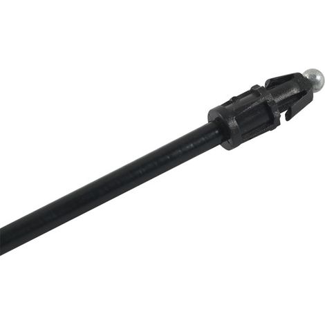 Erhältlich in 1 Farbe: Schwarz. Material: Stahl 924-481 22862028. Geeignet für Autotürschlosskabel. (1/5)
