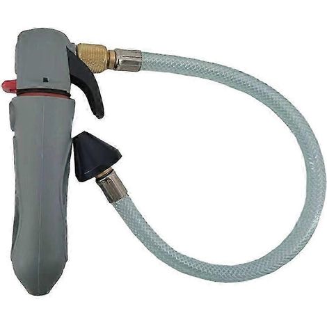 Déboucheur de canalisations CO2 avec tuyau flexible pour le nettoyage des conduites de condensats de climatisation : élimination efficace des bouchons dans les systèmes de chauffage, ventilation et cl (1/5)