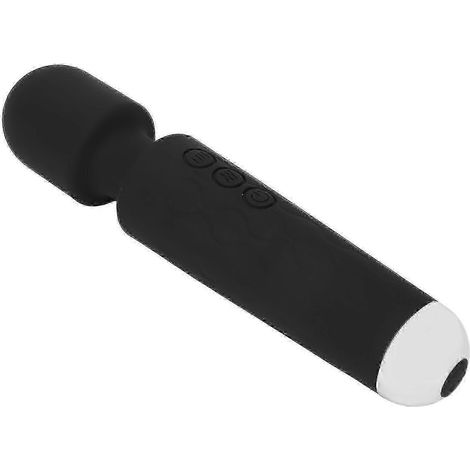 JIAJIEFANG Tragbares Vibrationsmassagegerät mit 20 Modi und 8 Geschwindigkeiten zur Schmerzlinderung - USB-aufladbar - Schwarz - Kompakt und leistungsstark - Modelljahr 2026 (nicht spezifiziert) (1/4)