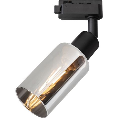 Apparecchio di illuminazione Como Track nero 1xE14 (1/5)