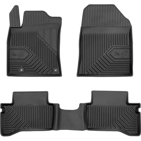 Tapis de Sol de Voiture pour Kia XCeed PHEV 2019-2025 TPE Imperméable Noir 3Pcs (1/5)