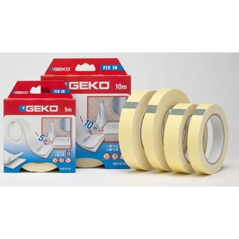 Doppelseitiges Schaumklebeband 25 mm x 5 m, weiß