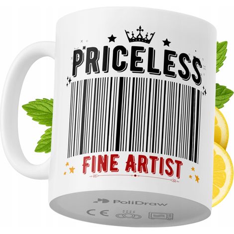 Taza de café/té divertida y humorística para artistas. Taza con diseño gráfico y texto gracioso para cumpleaños, santos y días festivos. Taza premium para ocasiones especiales en casa, la oficina o el (1/5)