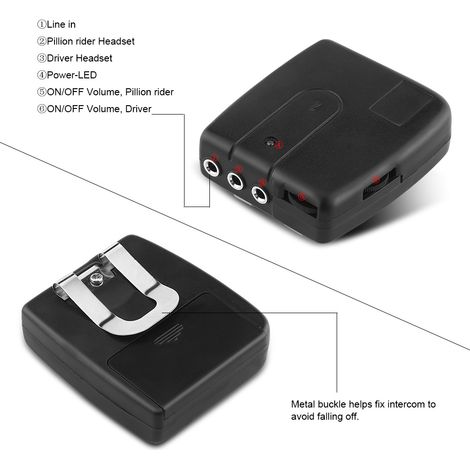 Talkie-walkie pour moto (1/4)