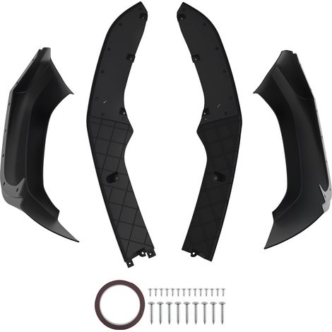 Bumper Lip Splitter for BMW 1 Series F20 F21 M Sport 2015-2019 Gloss Black Front (1/5)