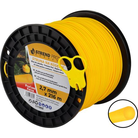 Mähfaden ProCom Force, 2,7 mm, Spool L-216 m, rund