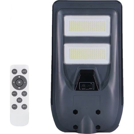TRADE SHOP - Lampione Faro Led Solare 100w 160w 220w 300w Con Sensore Crepuscolare Prossimità Es-p-f - 100 Watt (1/5)