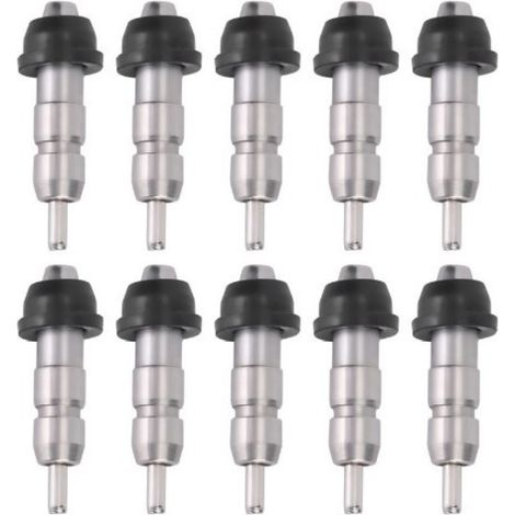 Set mit 10 automatischen Edelstahl-Tränken für Hühner, Zubehör für die Geflügelzucht (1/5)