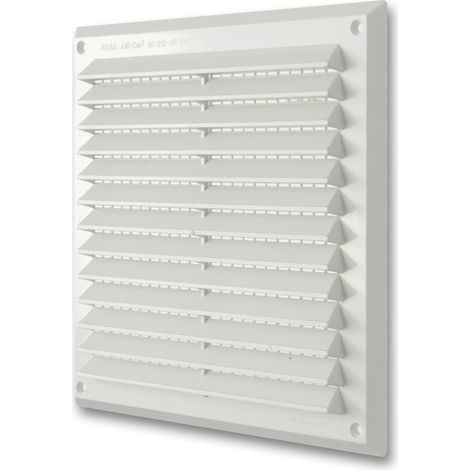 Griglia Aerazione Con Rete mm 227x227 LA VENTILAZIONE