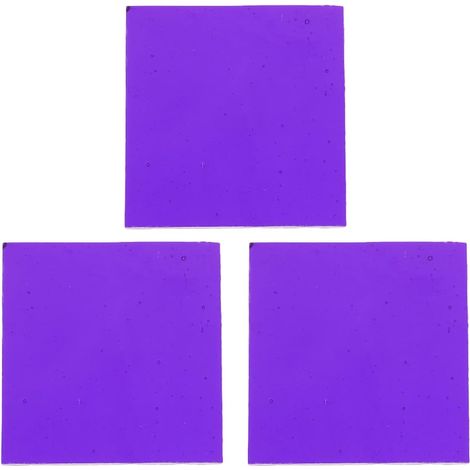 3 plaques en matériau synthétique pour l'observation de la (1/5)