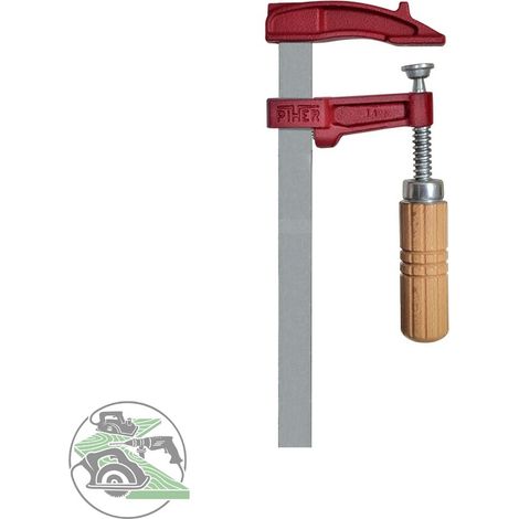 Holzgriff-Klemme Modell mm Spannweite: 20 cm