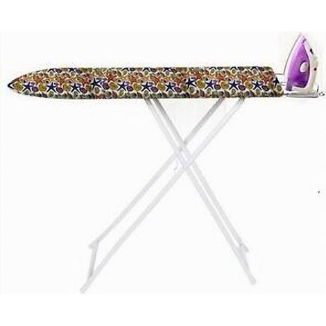 Copriasse Da Stiro Imbottito Telo Copri Asse Universale 140x50cm Mollettone 59961