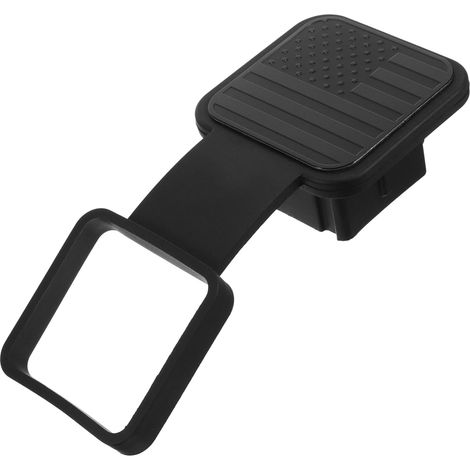 Universal Hitch Caravan Towing Hitch Cover Black Car Accessories Towing Hitch Protection (1/5)