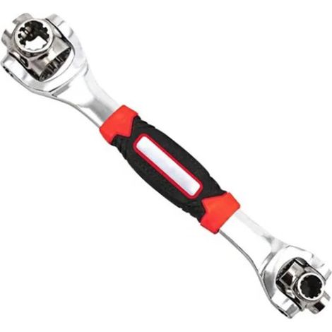 Clé à douille 48 en 1 pivotante à 360°, outil multifonction non magnétique pour la réparation (1/5)