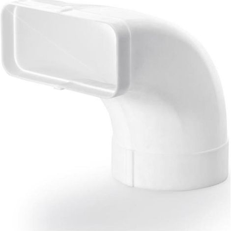 Naber COMPAIR System Ø 125 F-bion 125 Umlenkstück 90° weiß (1/2)