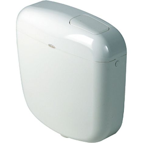 Cassetta Di Scarico Esterna TODINI Aquabo x - Installazione a Zaino - Per Wc a Pavimento - In Abs (1/2)