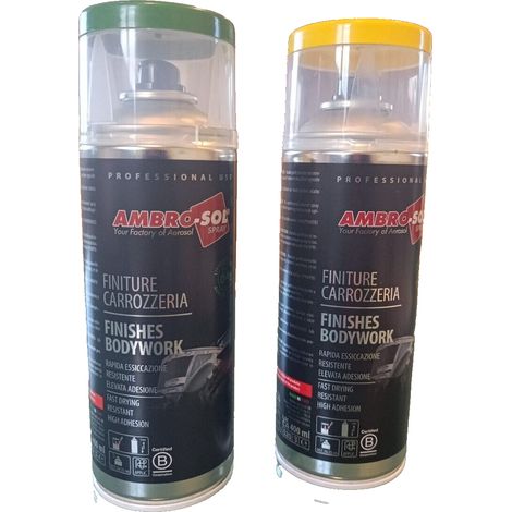 Spray GIALLO VERDE JOHON DEERE Verniciatura trattori macchine agricole operatrici (1/5)