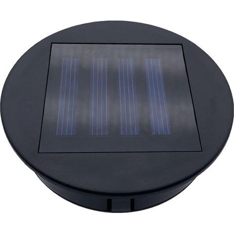 Lot de 2 lampes solaires de rechange pour lanternes. Accessoires étanches pour lanternes rondes (8 cm). (1/4)
